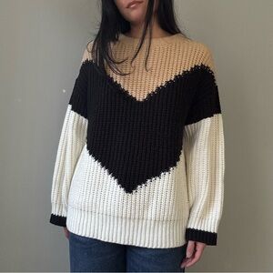 Chevron Knit Sweater